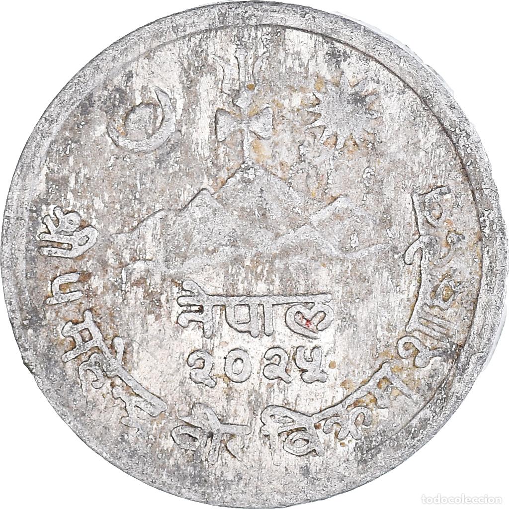 Monedas antiguas de Asia: [#1086408] Moneda, Nepal, 2 Paisa