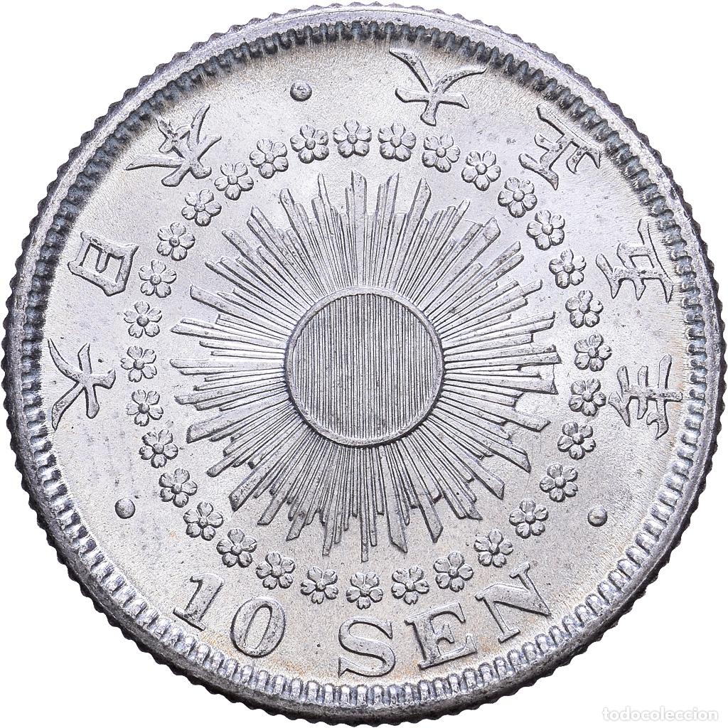 Monedas antiguas de Asia: [#1548098] Jap&oacute;n, Taishō, 10 Sen, Yr. 5 (1916), Japan mint, Plata, EBC+