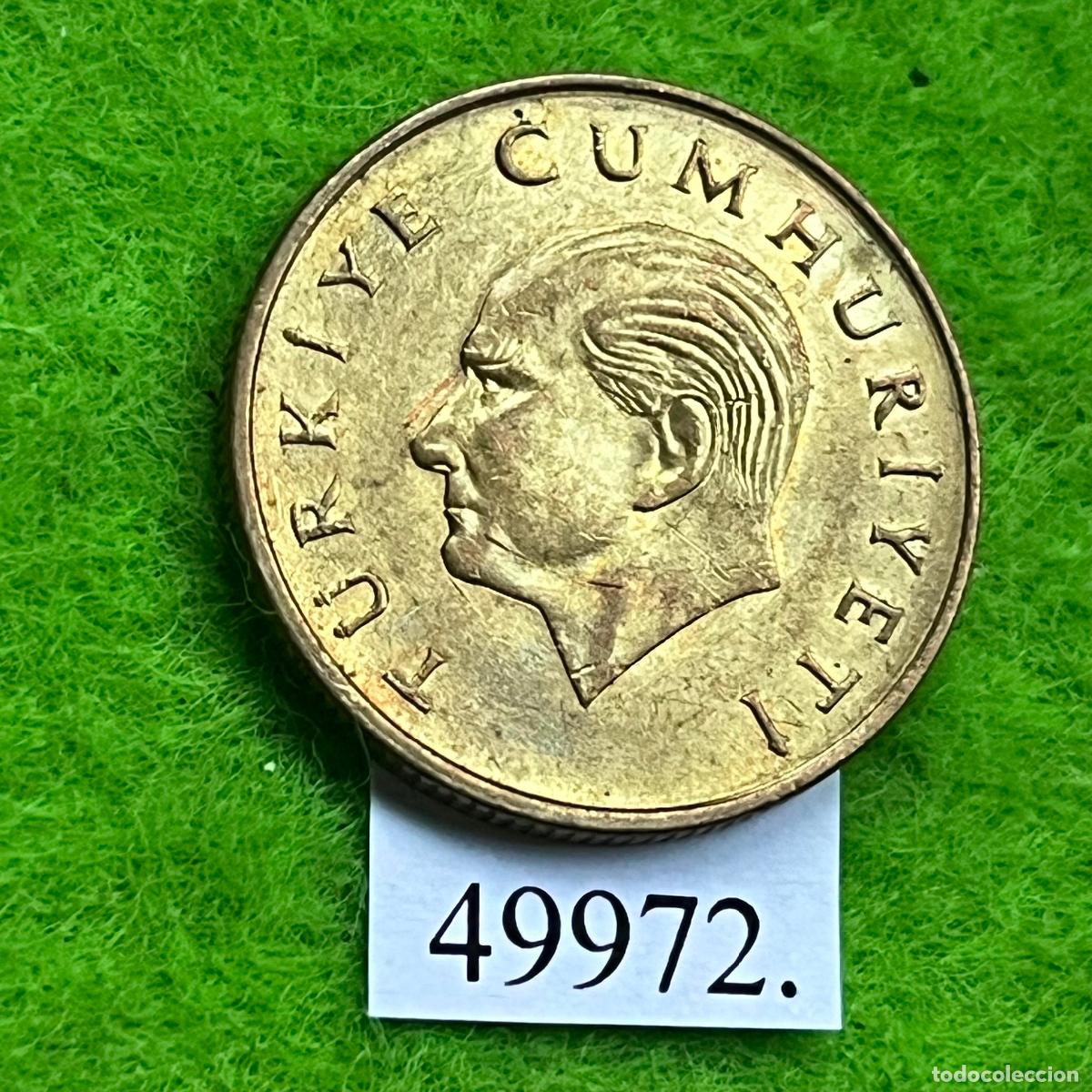 Monedas antiguas de Asia: Turquia 500 liras 1989, Mustafa Kemal Atat&uuml;rk, Turk&iacute;a, T&uuml;rkiye