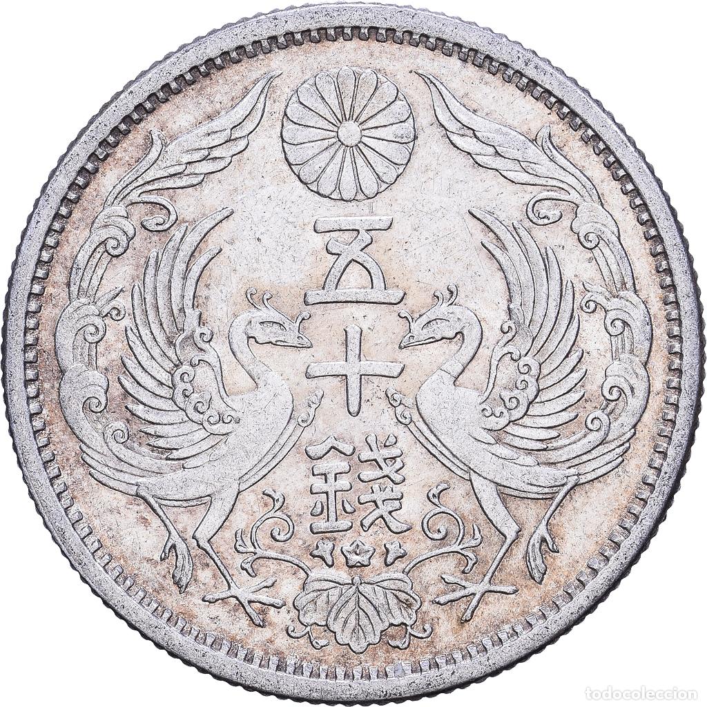 Monedas antiguas de Asia: [#1548099] Jap&oacute;n, Taishō, 50 Sen, 1924, Japan mint, Plata, EBC