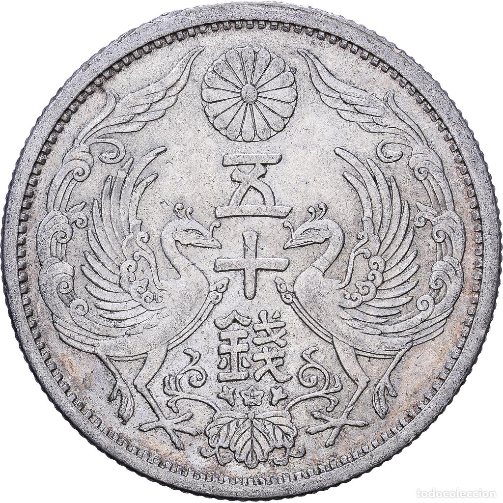Monedas antiguas de Asia: [#1548109] Jap&oacute;n, Showa, 50 Sen, 1934, Japan mint, Plata, EBC
