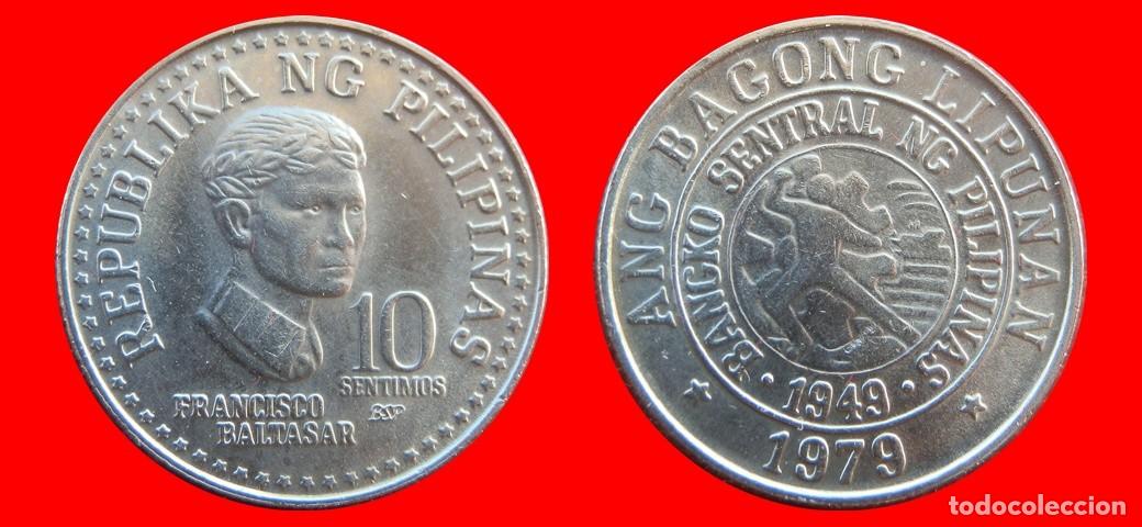Monedas antiguas de Asia: 10 SENTIMOS 1979 FILIPINAS-157111