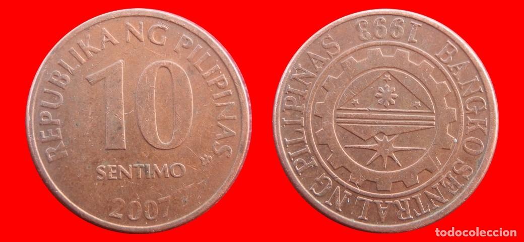 Monedas antiguas de Asia: 10 SENTIMOS 2007 FILIPINAS-157114