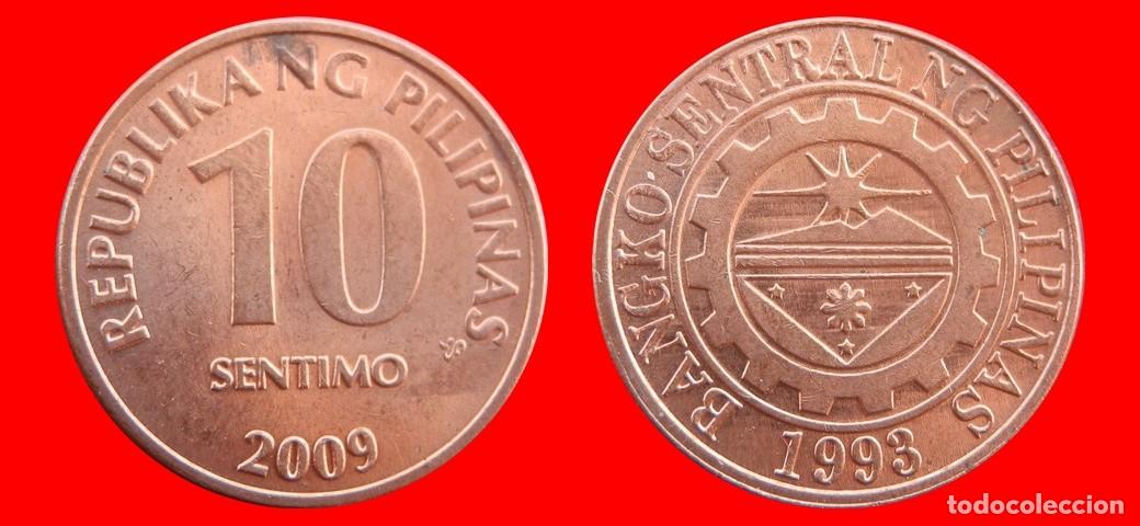 Monedas antiguas de Asia: 10 SENTIMOS 2009 FILIPINAS-157115