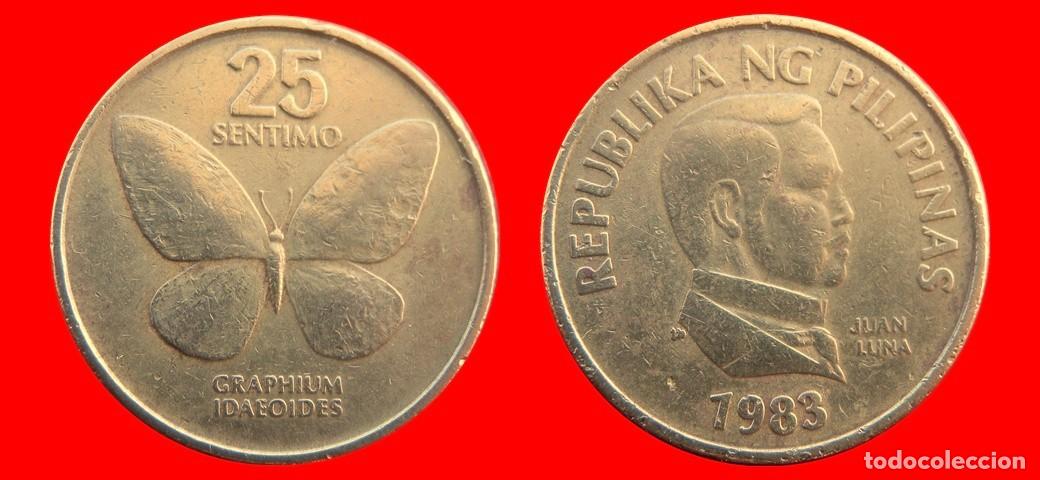 Monedas antiguas de Asia: 25 SENTIMOS 1983 FILIPINAS-157118