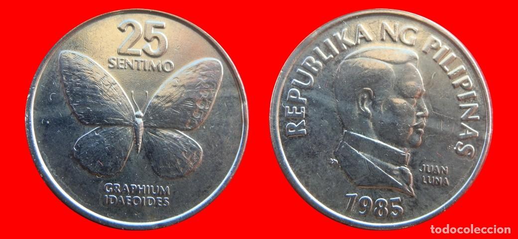 Monedas antiguas de Asia: 25 SENTIMOS 1985 FILIPINAS-157119