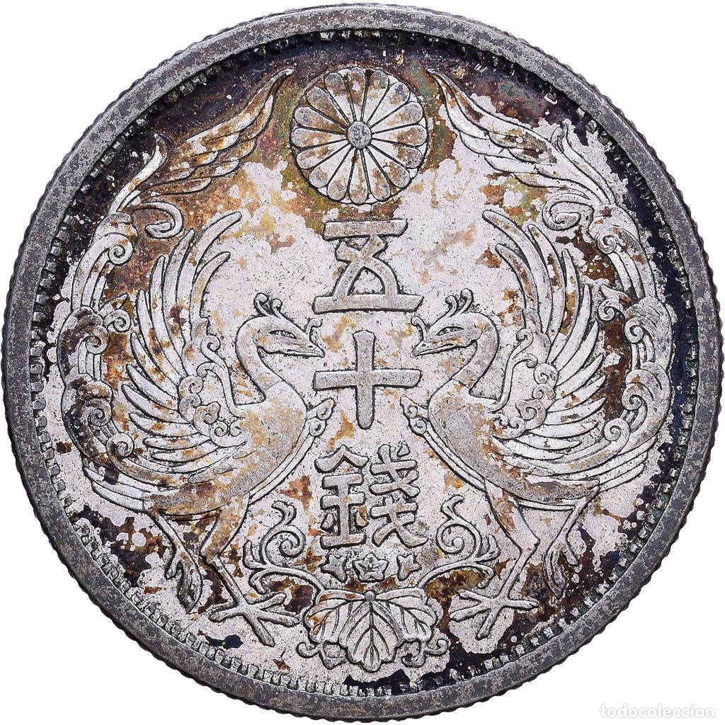 Monedas antiguas de Asia: [#1548104] Jap&oacute;n, Showa, 50 Sen, 1935, Japan mint, Plata, EBC