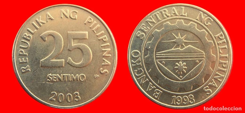 Monedas antiguas de Asia: 25 SENTIMOS 2003 FILIPINAS-157122