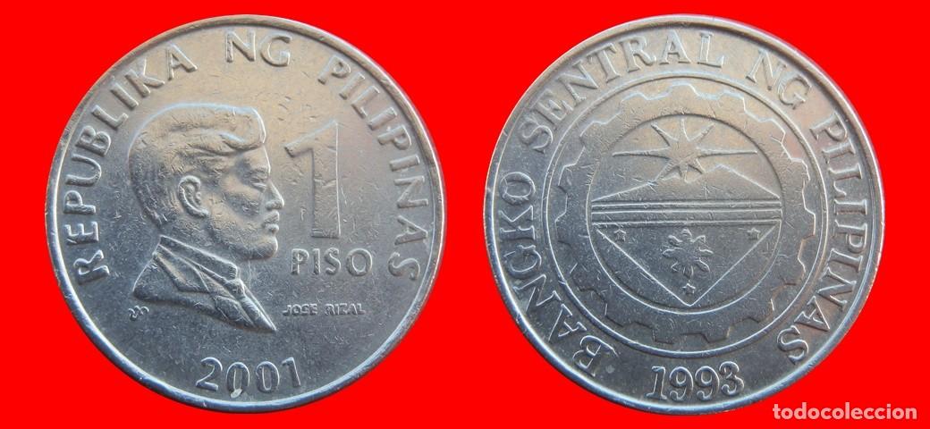 Monedas antiguas de Asia: 1 PISO 2001 FILIPINAS-157131
