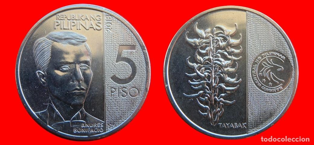 Monedas antiguas de Asia: 5 PISO 2018 FILIPINAS-157134