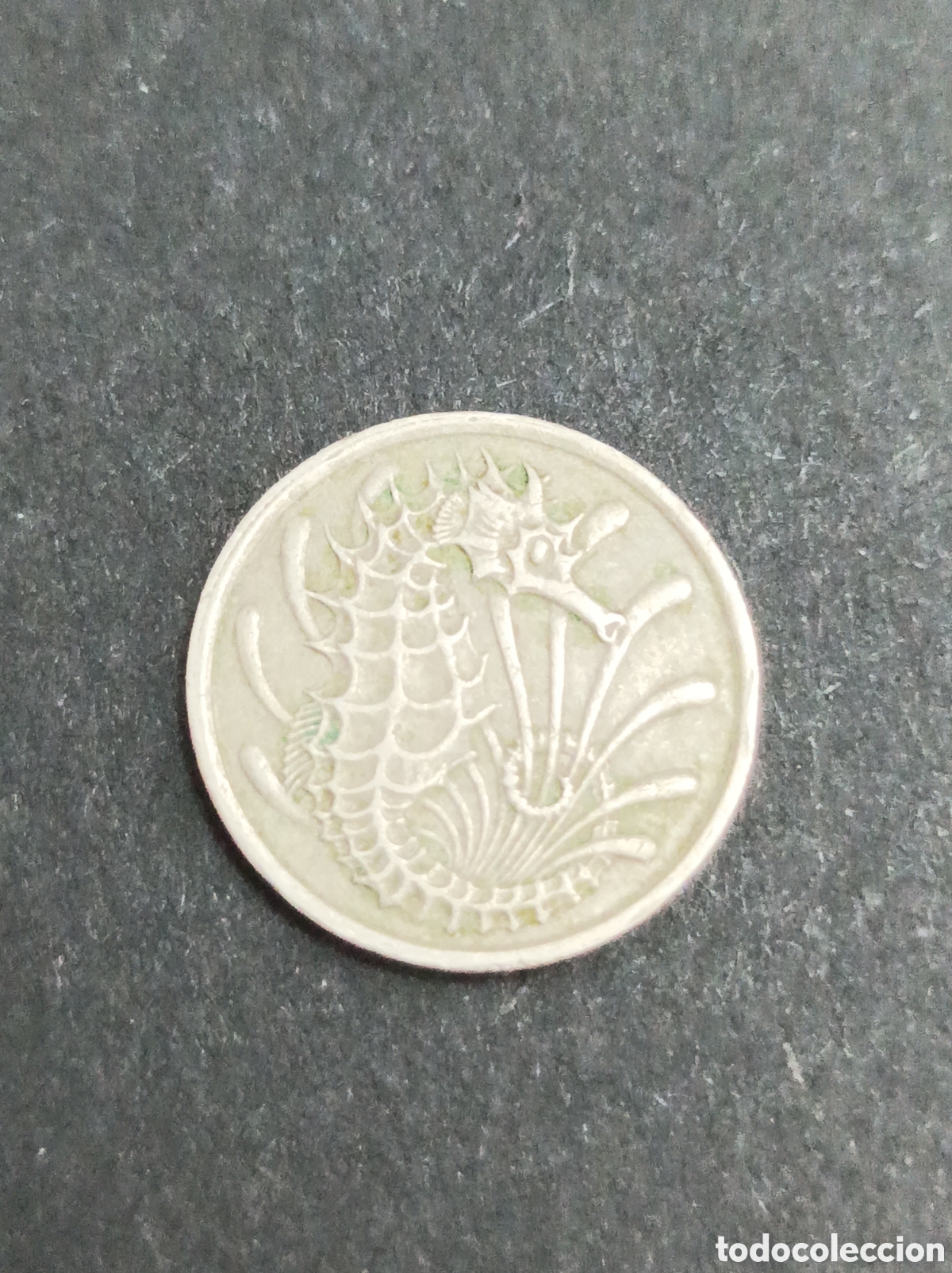 Monedas antiguas de Asia: Singapur 10 c&eacute;ntimos de 1976