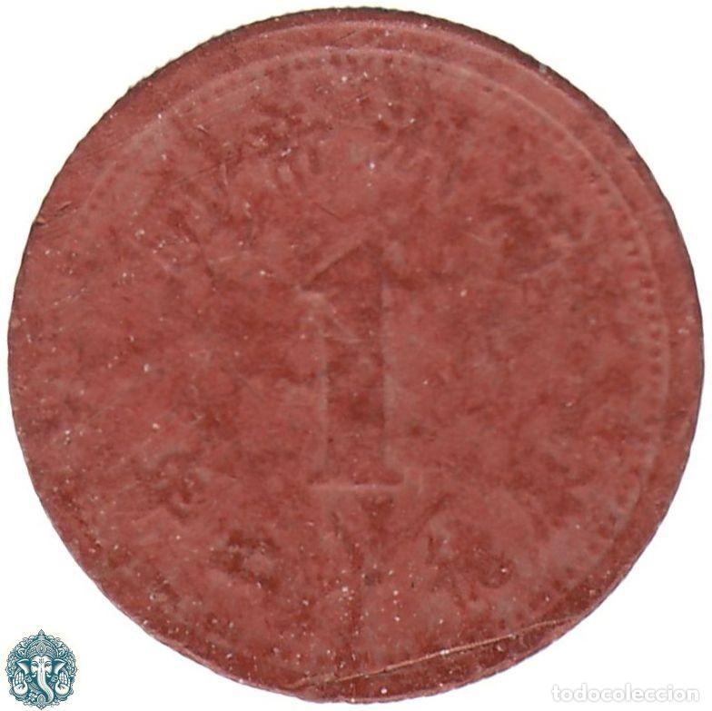 Monedas antiguas de Asia: IMPERIO DE MANCHURIA 1 Fen A&ntilde;o 12 二十 (1945) Emperador Puyi Y#13a MANCHUKUO MANCHUDIKUO CHINA