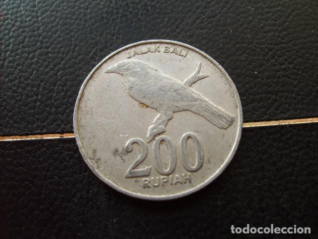 Monedas antiguas de Asia: INDONESIA 200 RUPIAS 2003