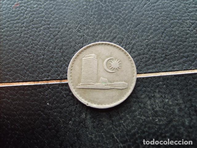 Monedas antiguas de Asia: * MALASIA 5 SEN 1973 *