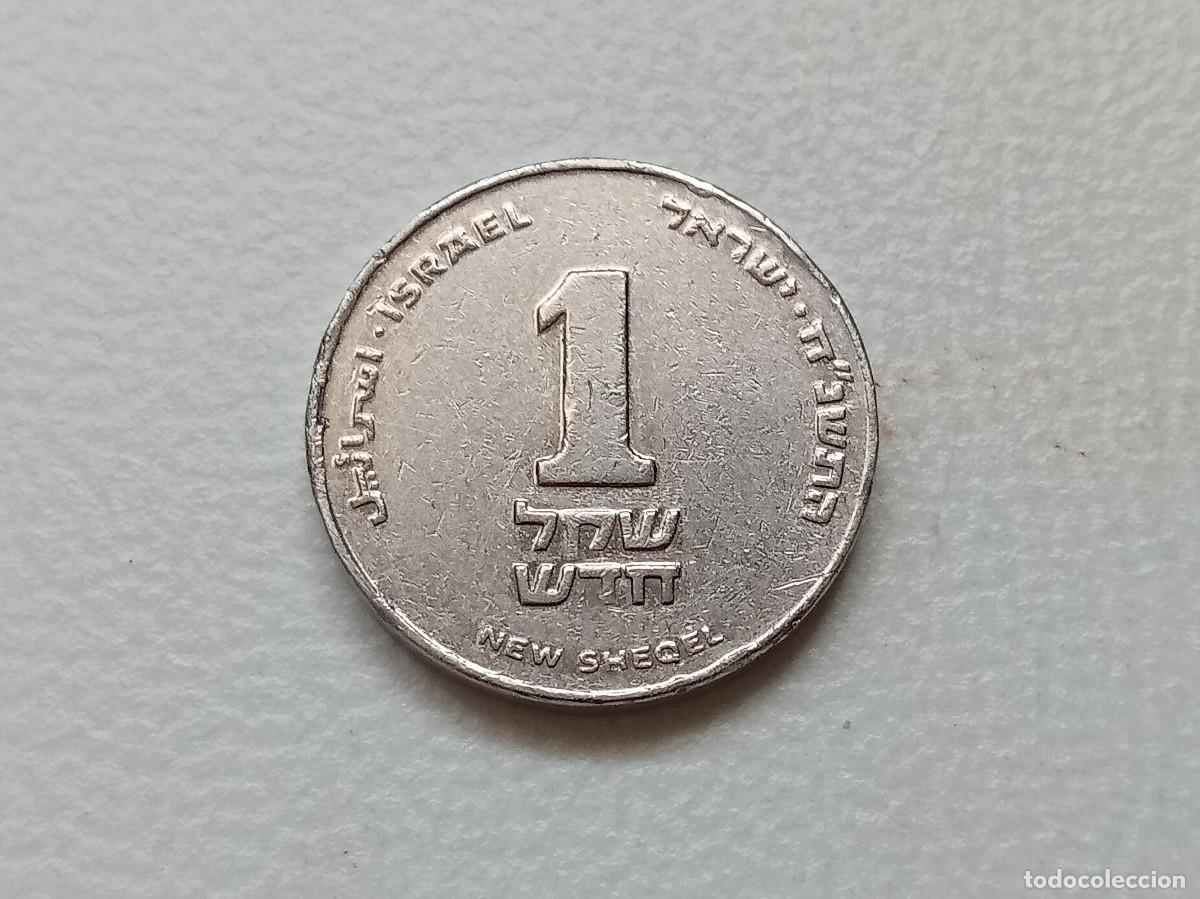 Monedas antiguas de Asia: ISRAEL 1 NEW SHEQUEL 1998 KM.163