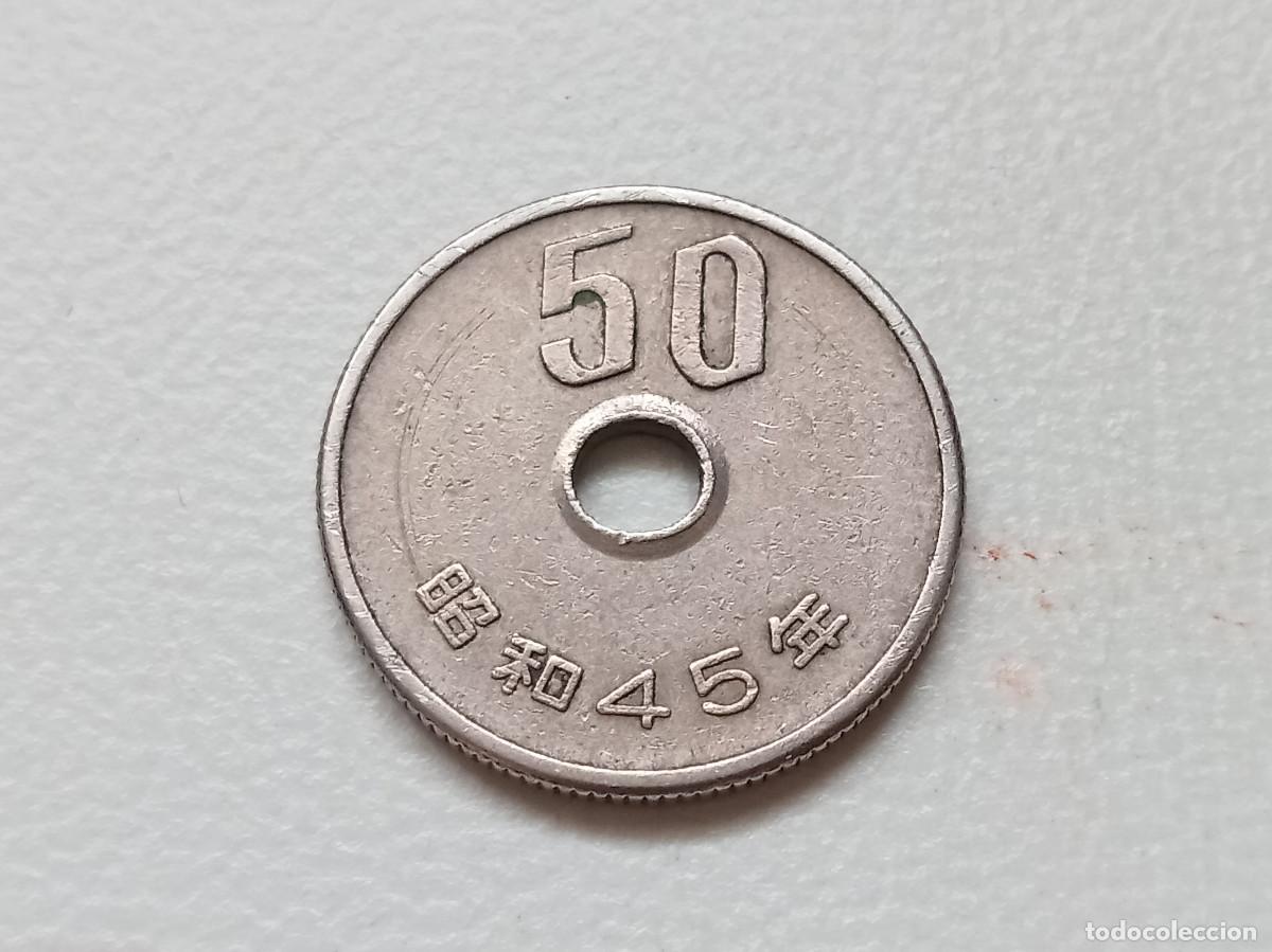 Monedas antiguas de Asia: JAP&Oacute;N. 50 YEN 1970 Y#81