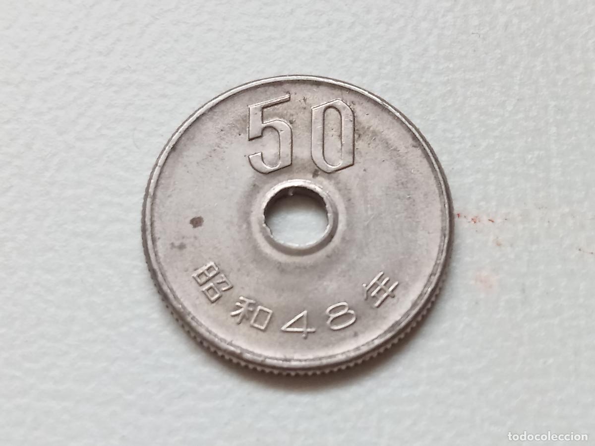 Monedas antiguas de Asia: JAP&Oacute;N. 50 YEN 1973 Y#81