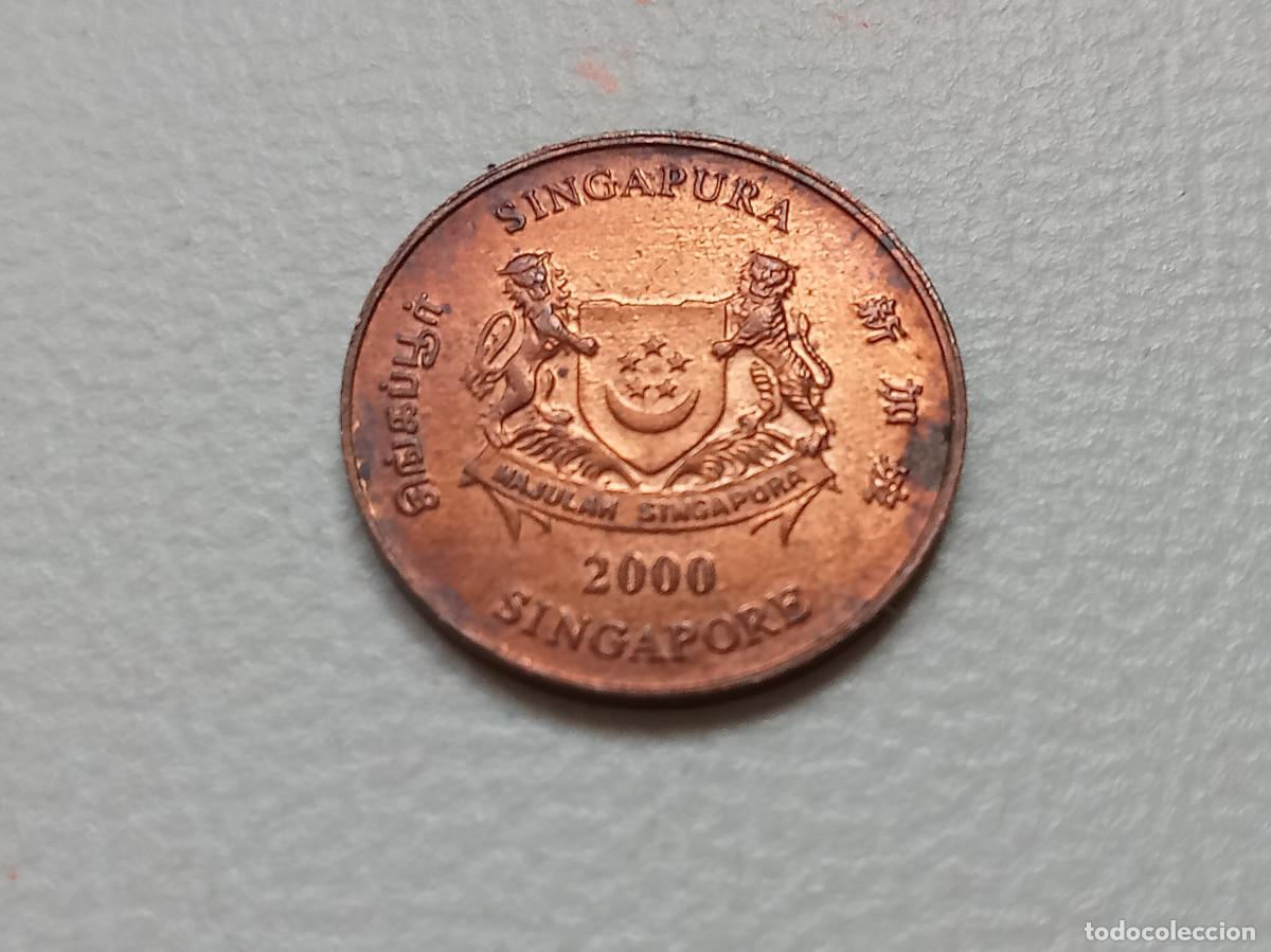 Monedas antiguas de Asia: SINGAPUR 1 CENT 2000 KM#98