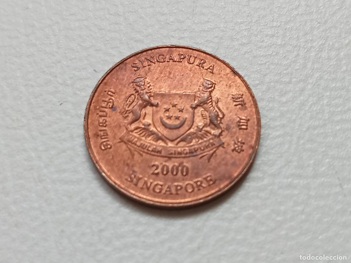 Monedas antiguas de Asia: SINGAPUR 1 CENT 2000 KM#98