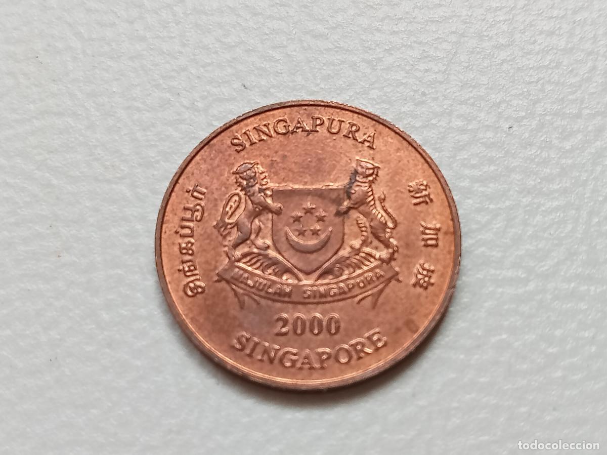 Monedas antiguas de Asia: SINGAPUR 1 CENT 2000 KM#98 - Foto 2