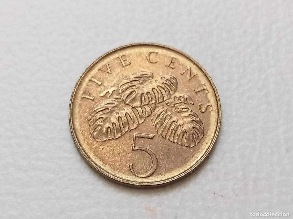 Monedas antiguas de Asia: SINGAPUR 5 CENTS 2000 KM#99