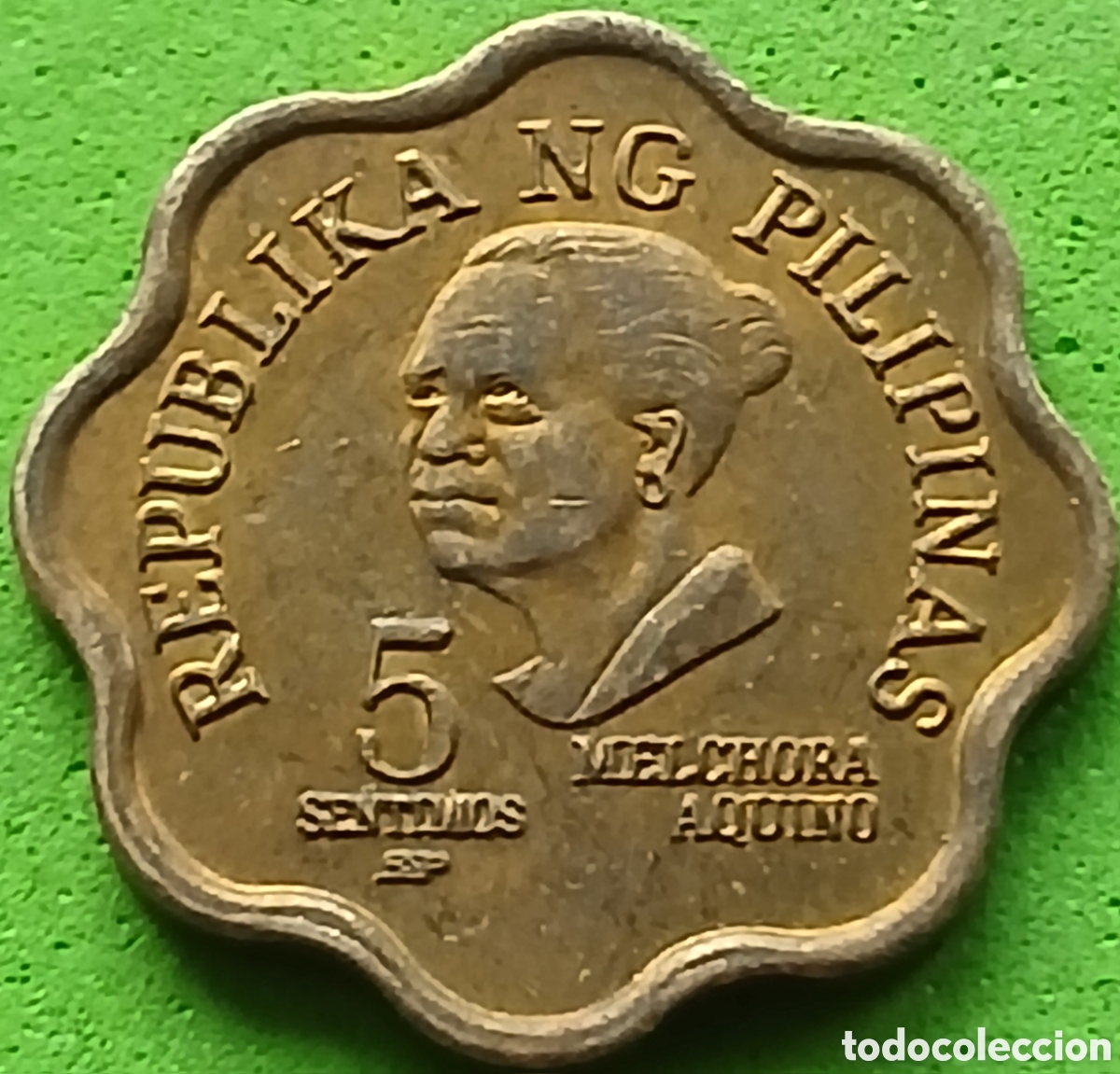 Monedas antiguas de Asia: Filipinas 5 c&eacute;ntimos 1981 km#225 BSP - Manila, Filipinas