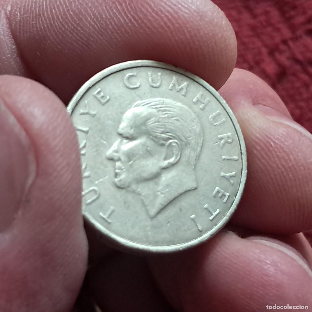 Monedas antiguas de Asia: MONEDA DE TURQU&Iacute;A 10.000 LIRAS 1996 F, KM# 1027.1, Sch&ouml;n# 559, N# 1326.
