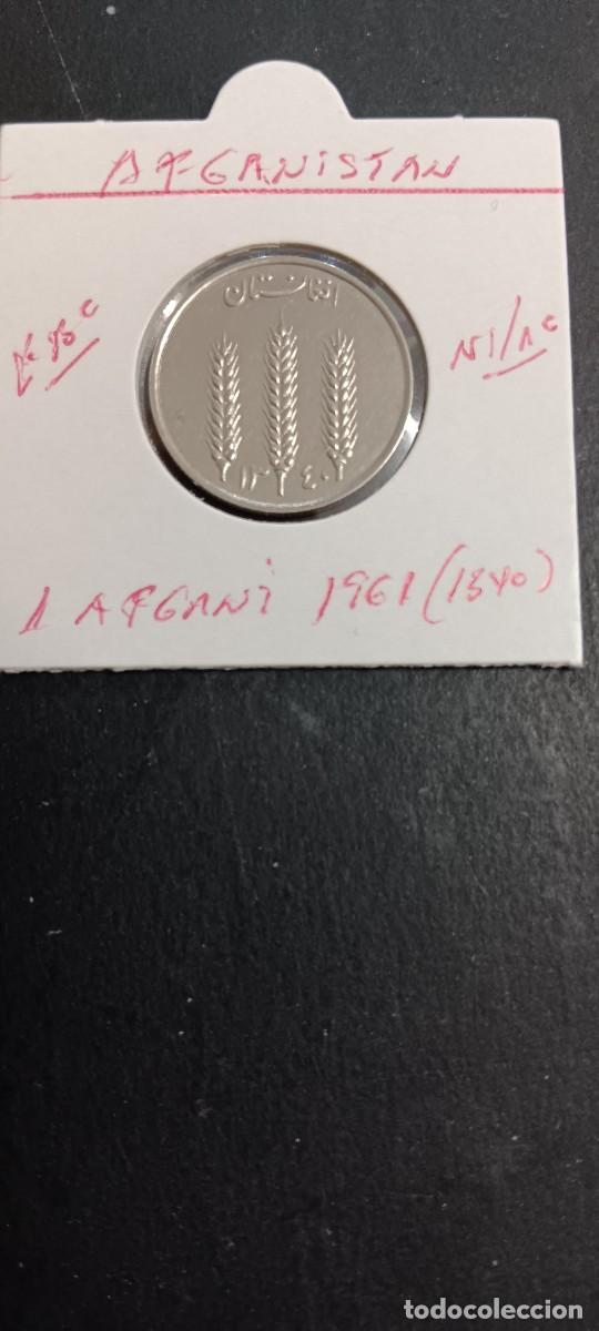 Monedas antiguas de Asia: AFGANISTAN 1 AFGANI 1961(1340) EBC KM=953 (NIQUEL-ACERO)