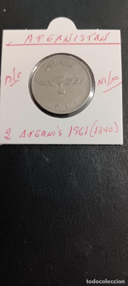 Monedas antiguas de Asia: AFGANISTAN 2 AFGANIS 1961(1340) BC KM=954.1 (NIQUEL-ACERO)