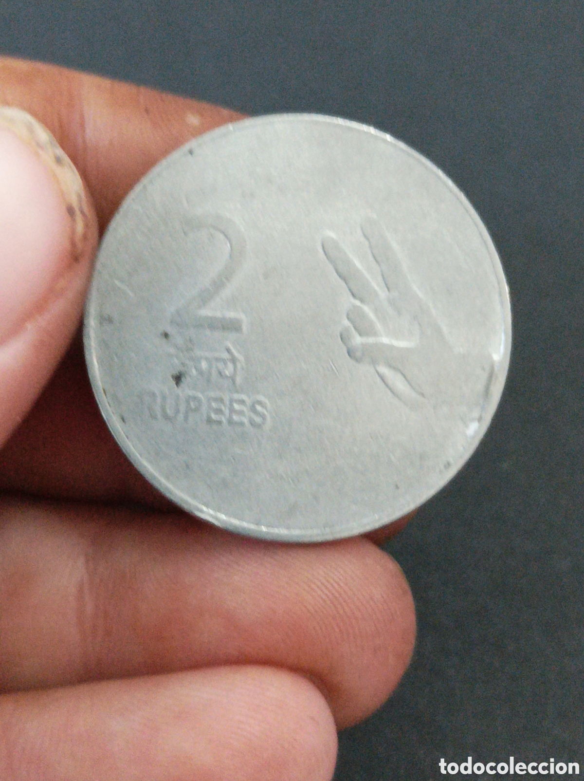 Monedas antiguas de Asia: 2 rupias de india de 2009