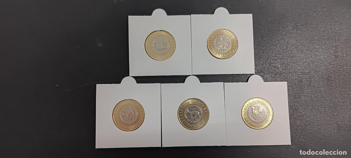 Monedas antiguas de Asia: KAZAJISTAN SERIE DE 6 MONEDAS DE 100 TENGE DE 2025 S/C (ANIMALES)