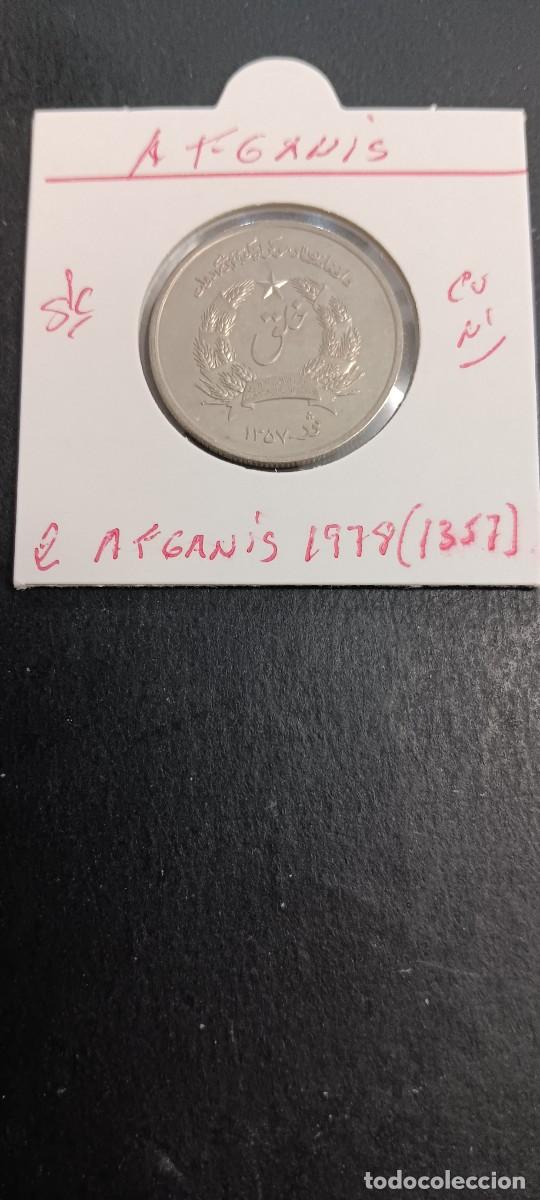 Monedas antiguas de Asia: AFGANISTAN 2 AFGANIS 1978(1357) S/C KM=994 (CUPRONIQUEL)