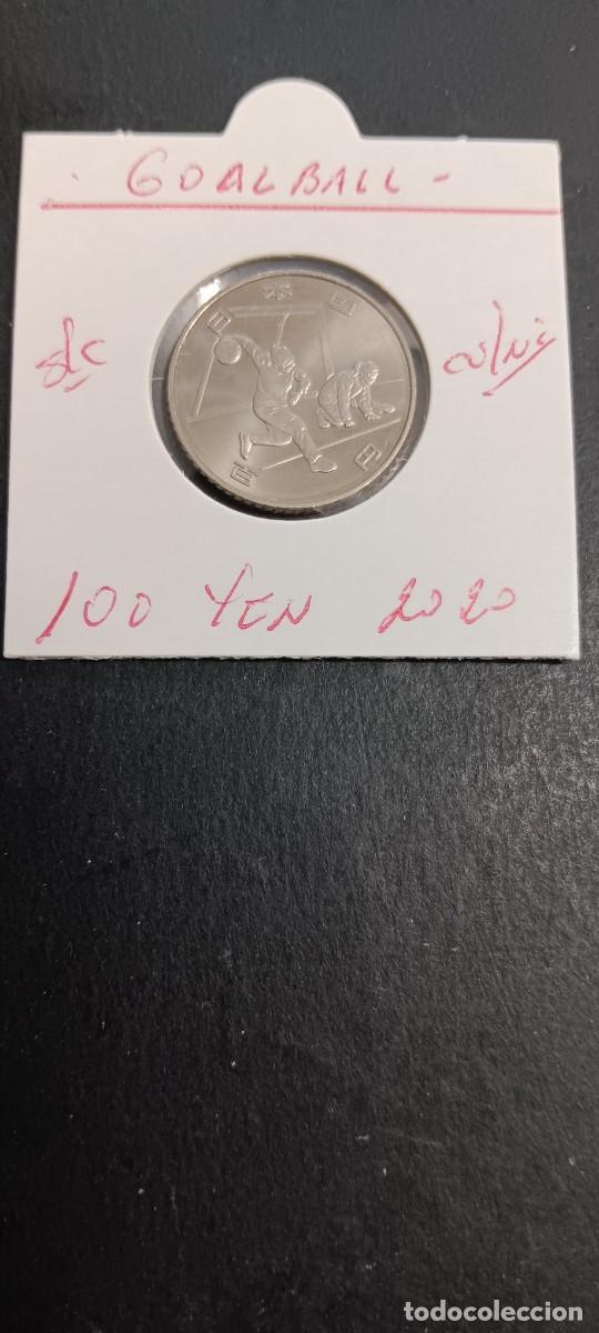 Monedas antiguas de Asia: JAP&Oacute;N 100 YEN 2020 S/C (TOKIO 2020-GOALBALL)