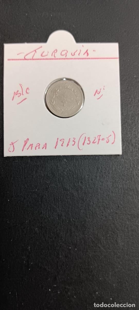 Monedas antiguas de Asia: TURQUIA(TURKIA) 5 PARA 1913(1327-5) BC KM=759 (NIQUEL)