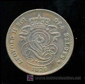 Monete antiche di Europa: BELGICA:2 Centimo 1870