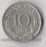 Monedas antiguas de Europa: DINAMARCA. 10 ORE. 1966. KM849.1. DANMARK. - Foto 1
