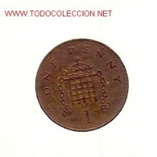 Monedas antiguas de Europa: 1 PENIQUE. REINO UNIDO. 1984.