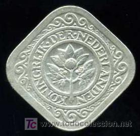 Monedas antiguas de Europa: HOLANDA : 5 Cent. 1933  Aprox. EBC/EBC+ - Foto 1