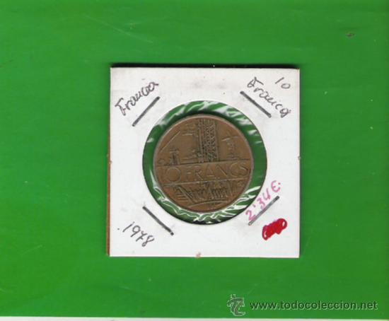 Monedas antiguas de Europa: FRANCIA MONEDA DE 10  FRANCOS   DE 1978 - Foto 1
