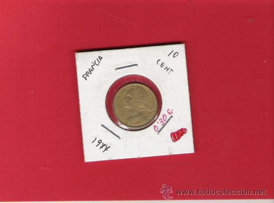 Monedas antiguas de Europa: FRANCIA MONEDA DE 10  centimos   DE 1977 - Foto 1