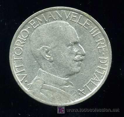 Monedas antiguas de Europa: ITALIA : 2 Liras 1925 - Foto 1