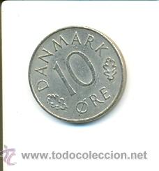 Monedas antiguas de Europa: 4-1282. Moneda Dinamarca. 10 Ore 1978. BC - Foto 1