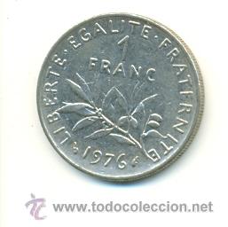 Burundi 1 franc 1976 KM# 19 (1976) - Burundi
