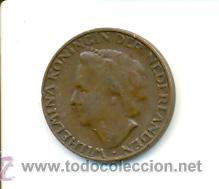 Monedas antiguas de Europa: 4-1379. Moneda Holanda 1 Cent. 1948 BC - Foto 1