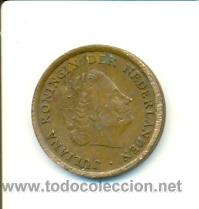 Monedas antiguas de Europa: 4-1385. Moneda Holanda. 1 Cent 1959. BC - Foto 1