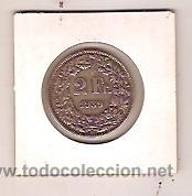 Monedas antiguas de Europa: MONEDA 2 FRANCOS SUIZO 1939 PLATA