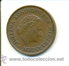 Monedas antiguas de Europa: 4-1406. Moneda Holanda. 5 Cent. 1977. BC - Foto 1