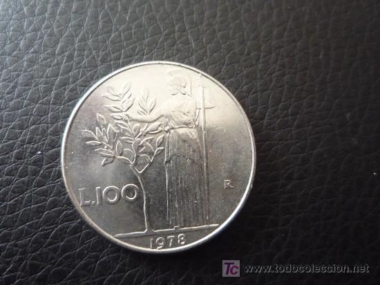 Monedas antiguas de Europa: 100 LIRAS DE ITALIA. - Foto 2