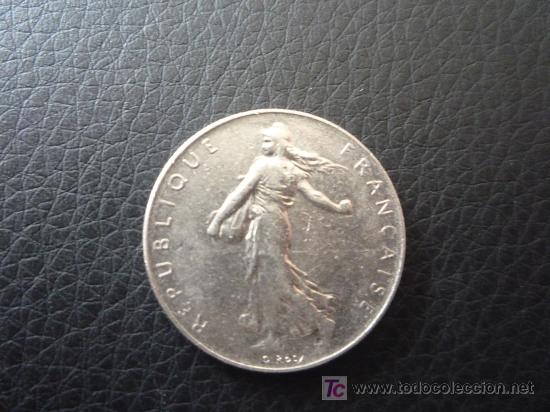 Monedas antiguas de Europa: 5 FRANCOS DE FRANCIA DE 1970. - Foto 2