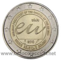 Monedas antiguas de Europa: Moneda de 2 euros cc B&eacute;lgica 2010